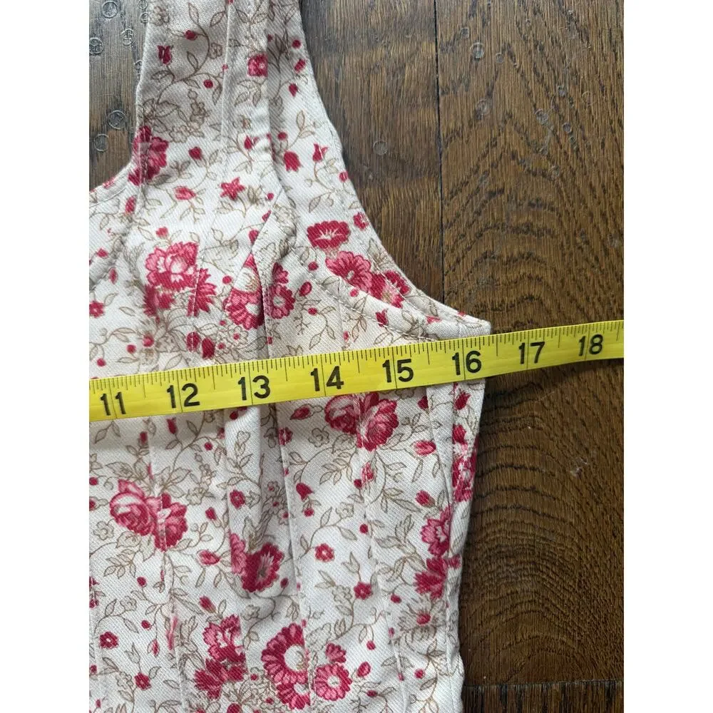 Cinq à Sept Rowena Jean Cottagecore Floral Tank Top Size S NEW - Picture 9 of 11